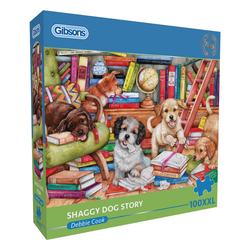 Gibsons - Shaggy Dog Story - XXL Pieces - 100 Piece Jigsaw Puzzle