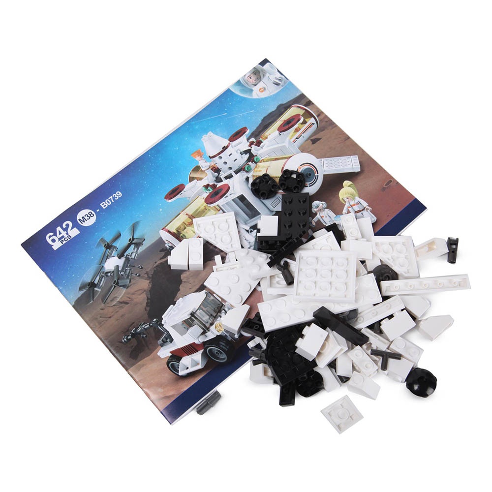 Sluban Building Set: Space - Space Base - 642pcs