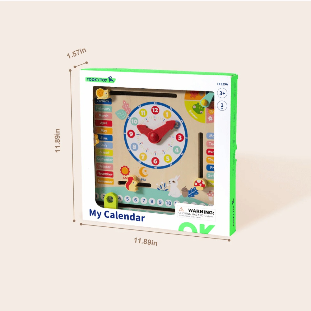 TookyToy - My First Calendar - Learning Calendar & Weather Chart