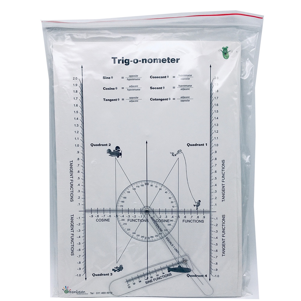 Greenbean - Trigonometer 10pc