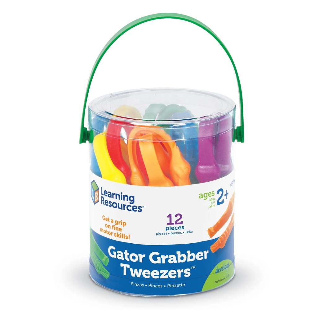 Learning Resources - Gator Grabber Tweezers set of 12