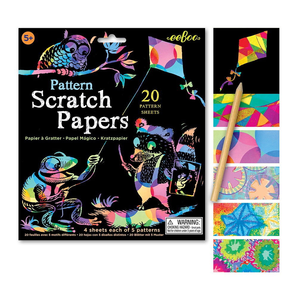 eeBoo - Pattern Scratch Papers