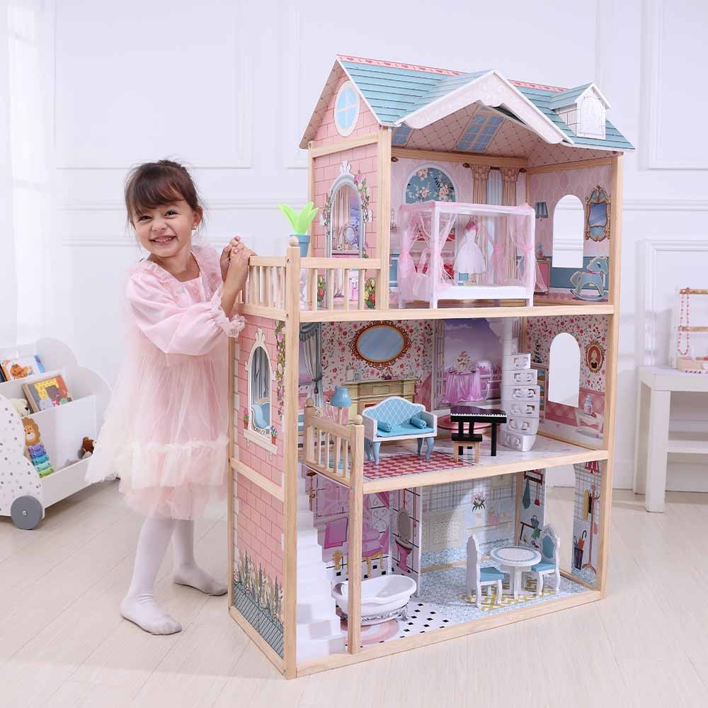 Greenbean - Charlotte Doll House & 11 Accessories