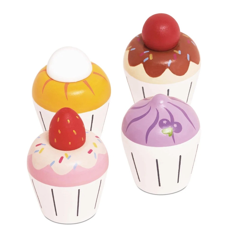 Le Toy Van - Wooden Cupcake Play Food Set