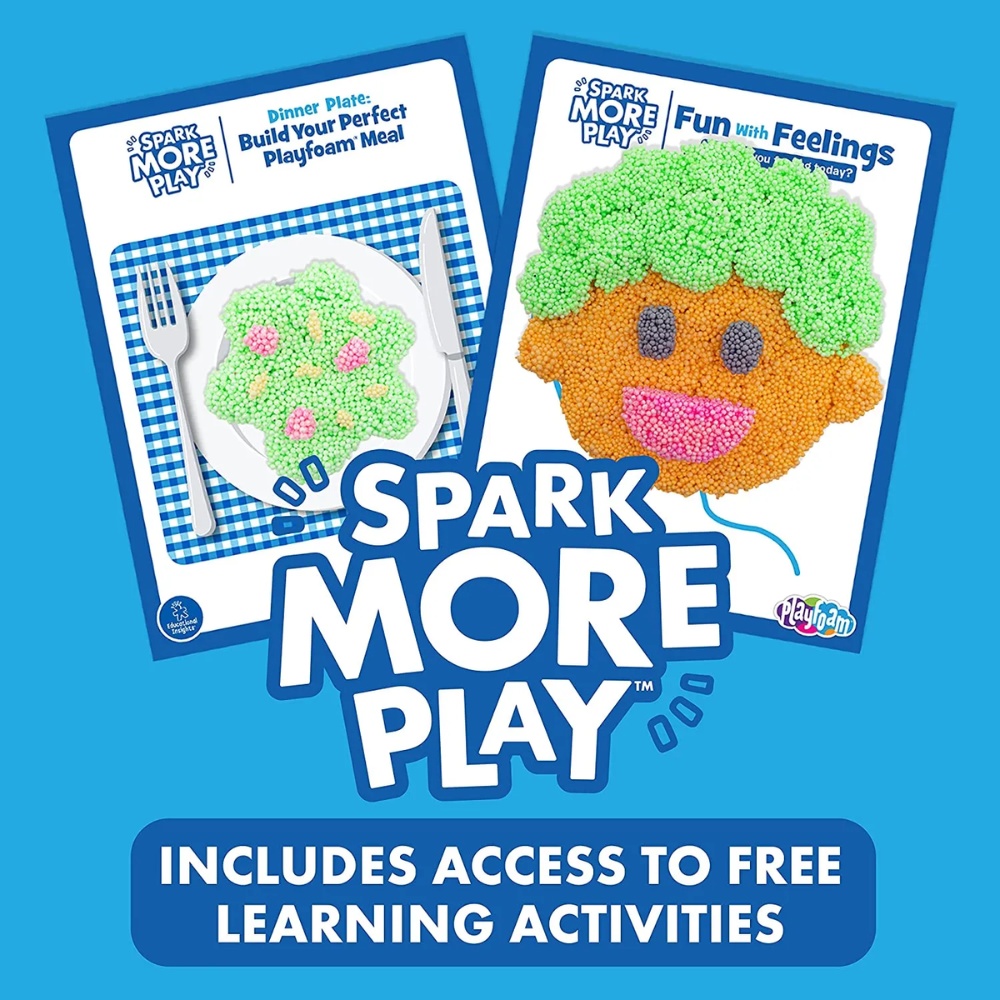 Educational Insights - Playfoam® Sensory Dough - Shape & Learn Numbers Set