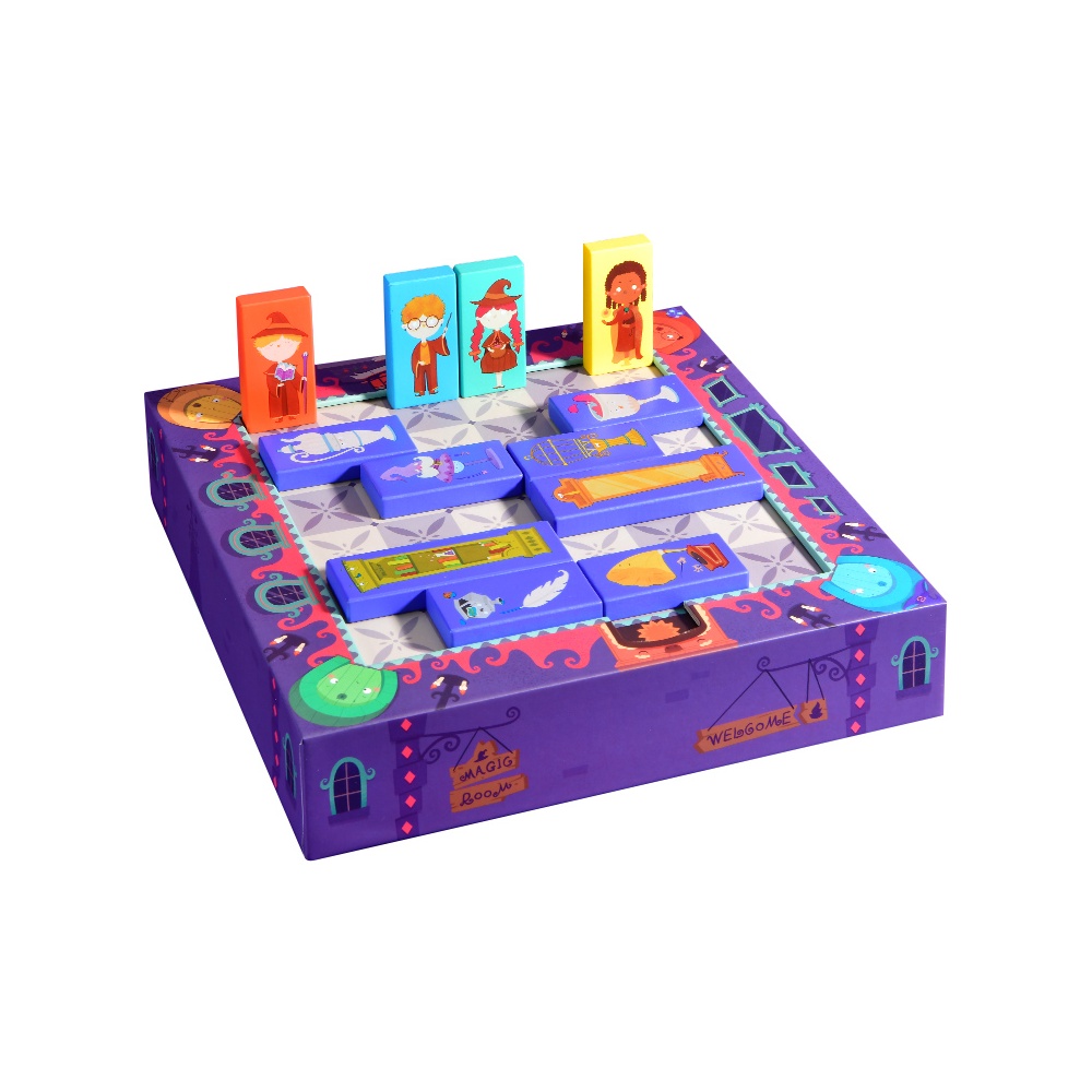 Mideer - 6 In 1 Magnetic Boardgame - Challenge The Magic House