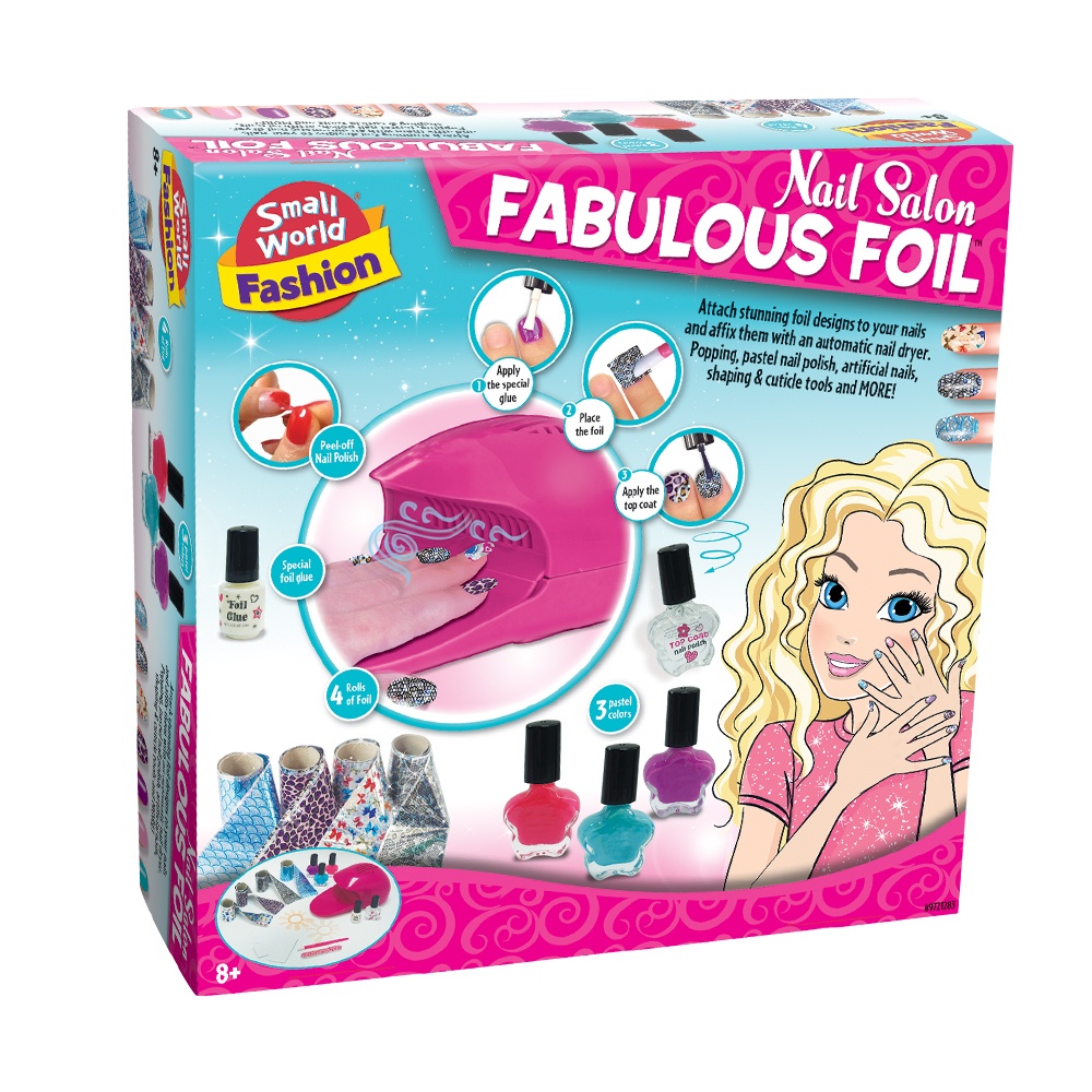 Small World Toys - Fabulous Foil Nail Salon