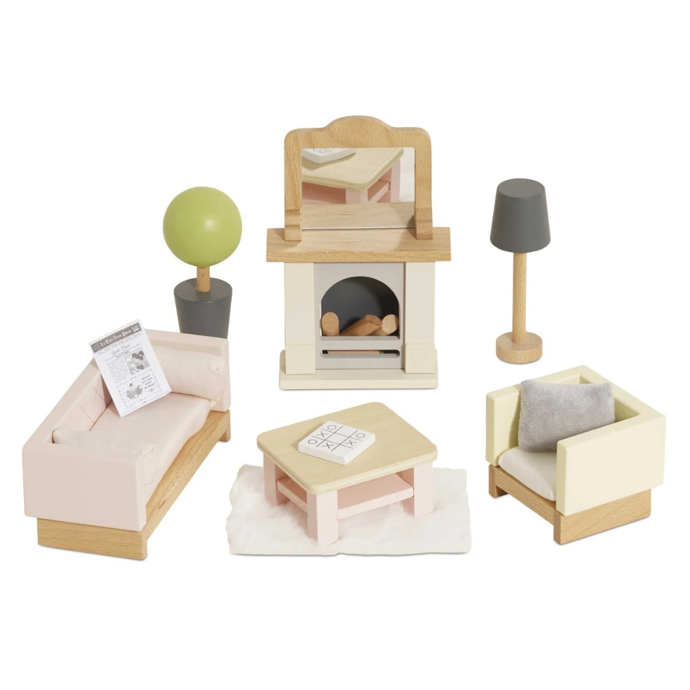 Le Toy Van - Dolls House Furniture: Living Room - 19pcs