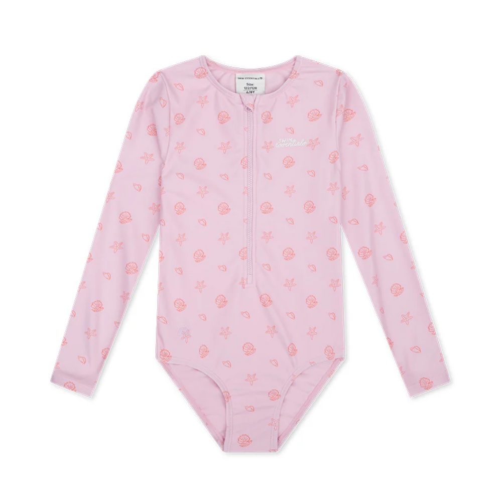 Swim Essentials - Girls Rashguard - Shell Tastic