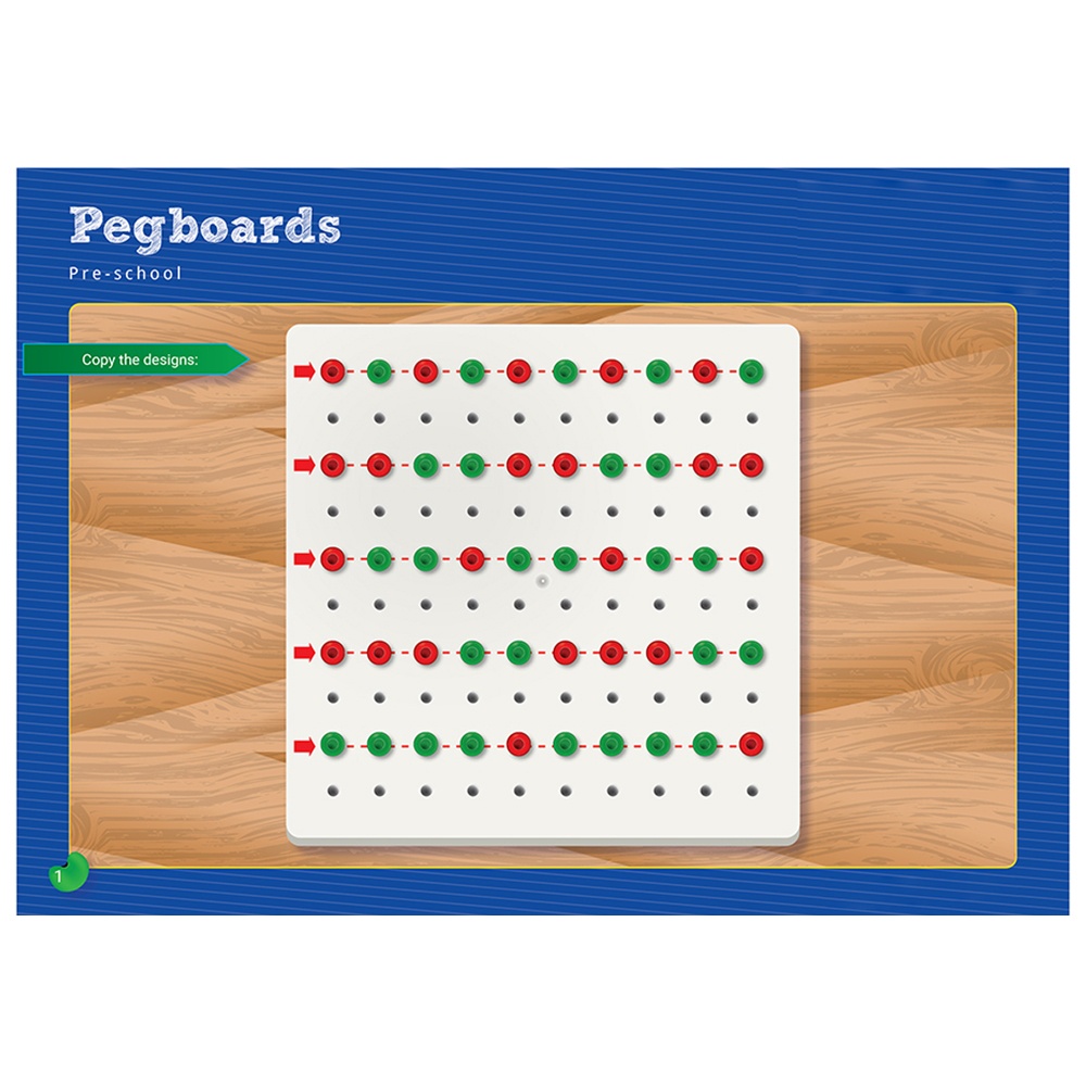 EDX Education - Activity Cards Pegboard 18 Activities