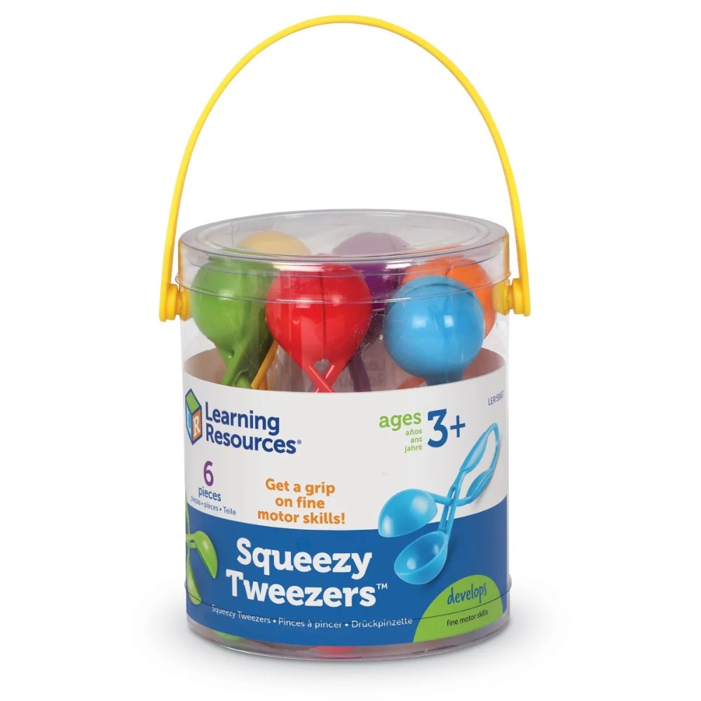 Learning Resources - Squeezy Tweezers - Fine Motor & Sensory Play Tools