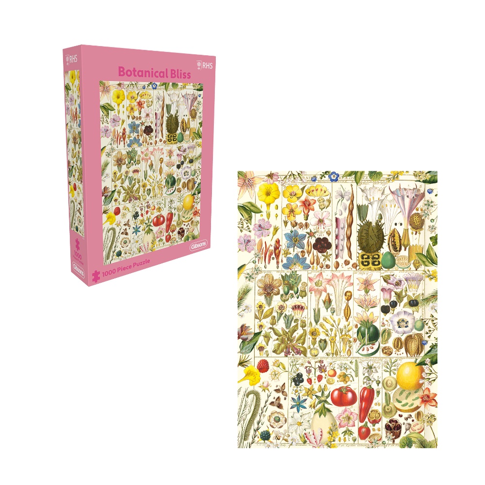 Gibsons - RHS: Botanical Bliss - 1000 Piece Jigsaw Puzzle