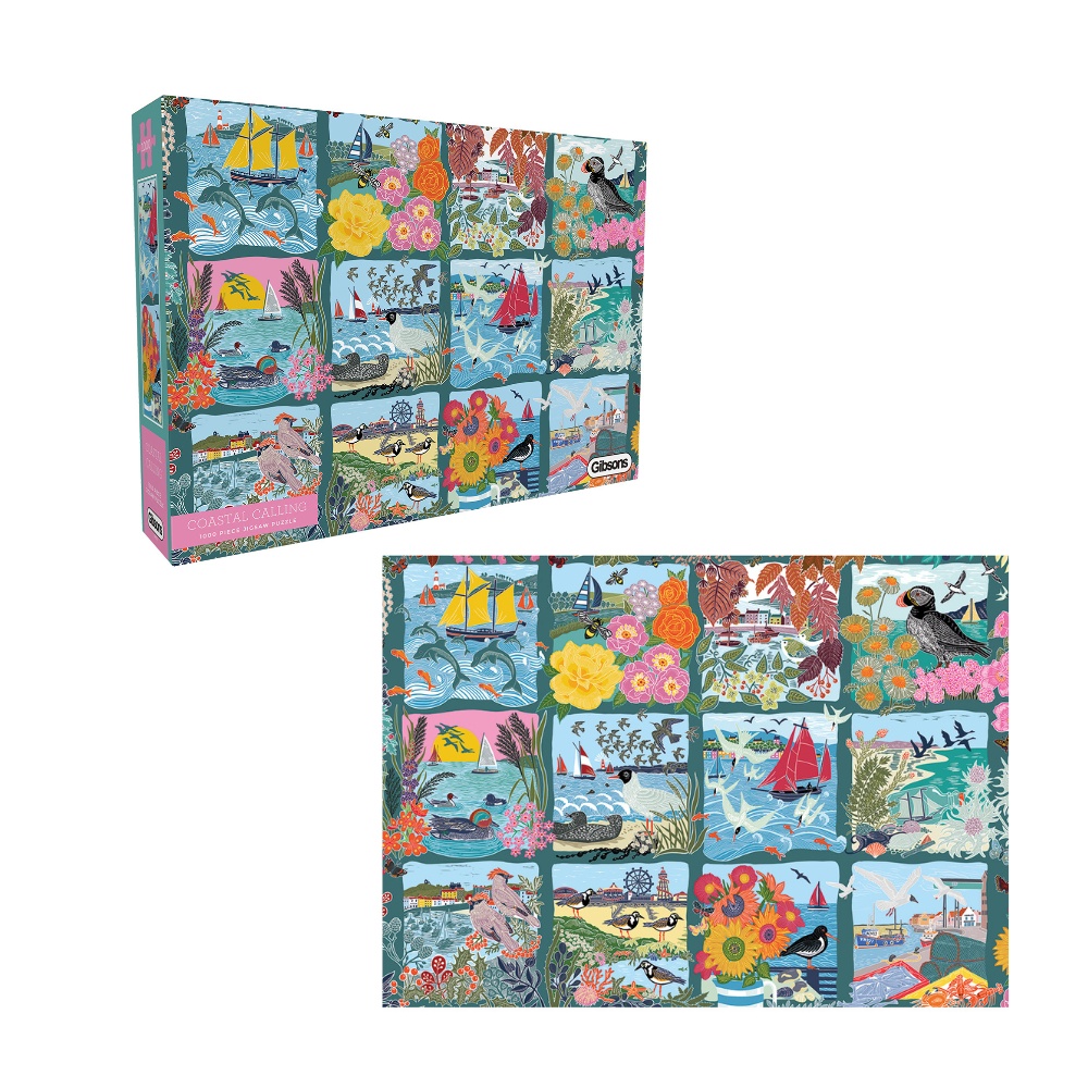 Gibsons - Coastal Calling - 1000 Piece Jigsaw Puzzle