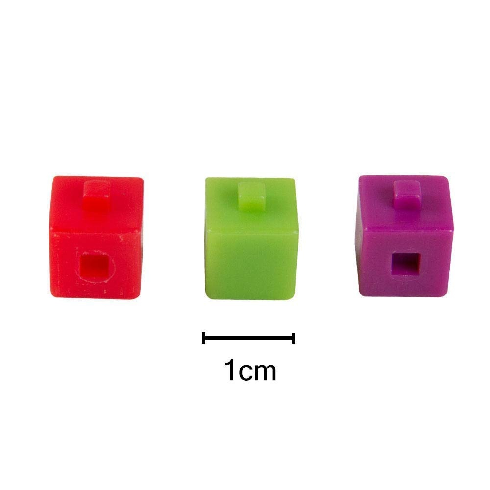 Greenbean - 1cm Interlocking Cubes 1000pcs - Maths Counting Manipulatives