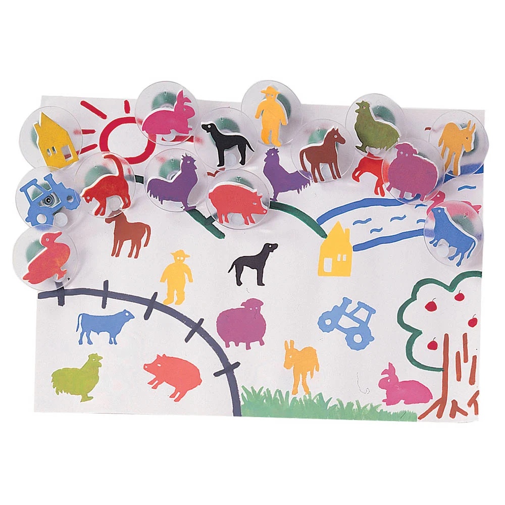 EDX Education - Paint Stamp Farm 14pc