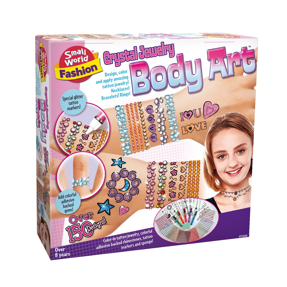 Small World Toys - Crystal Jewelry Body art