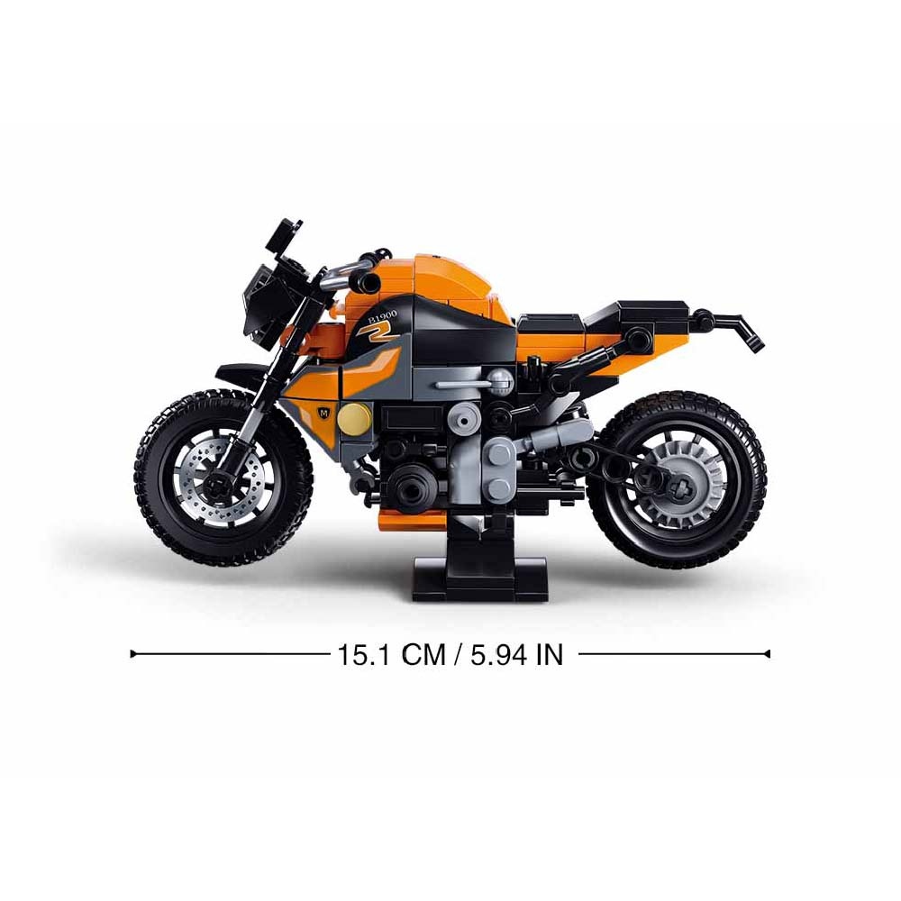Sluban Building Set: Model Bricks - G310MS Motorcycle - 196pcs