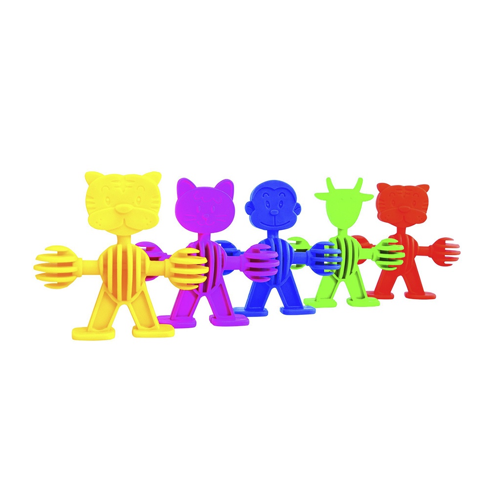 Greenbean - Groovy Animals 72pcs pbag