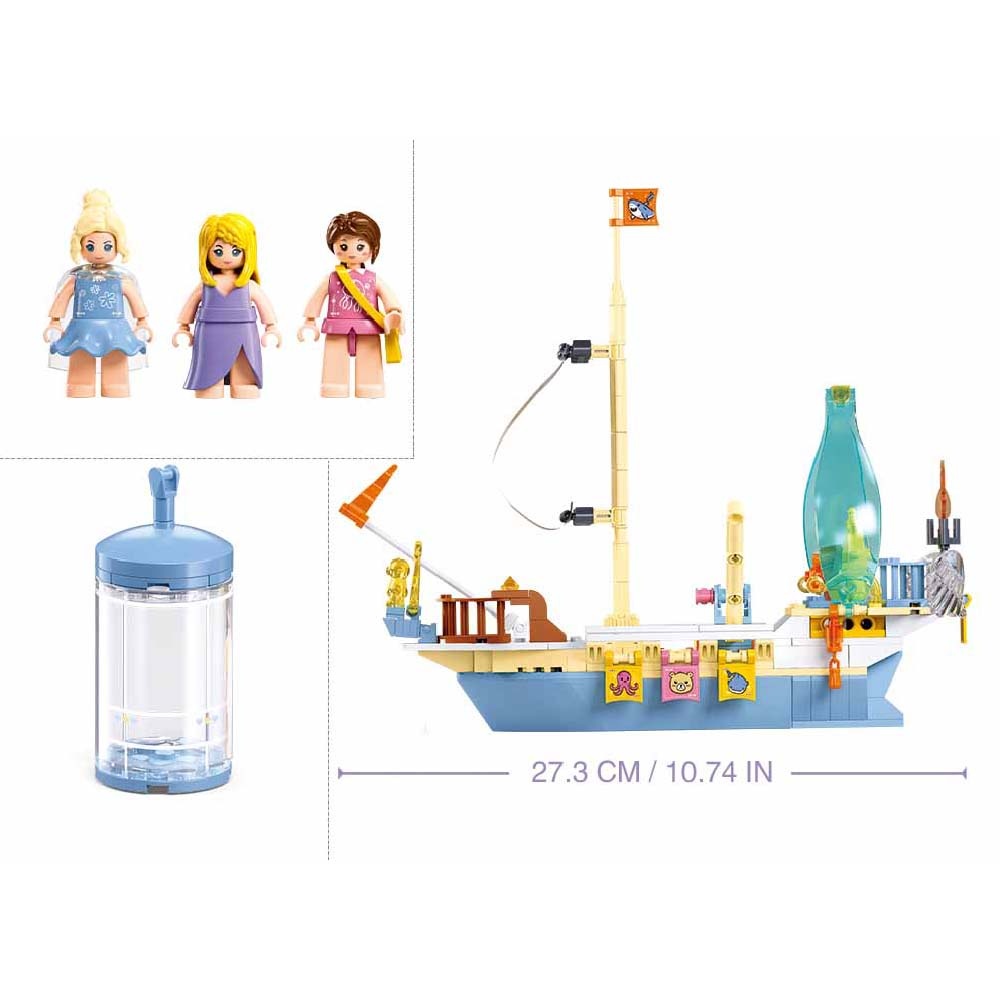 Sluban Building Set: Girls Dream - Jewel Boat - 287pcs