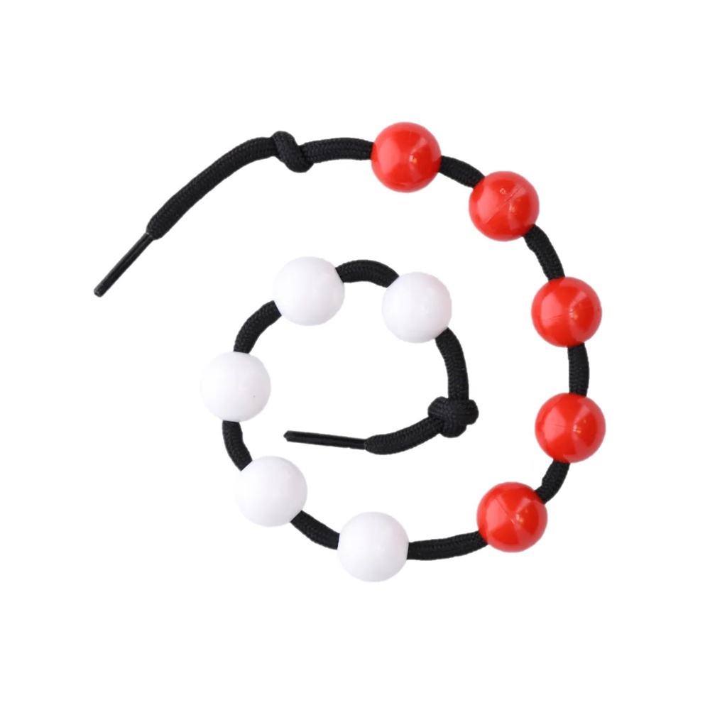 EDX Education - Demo String Bead Abacus - 10 Beads - 18mm