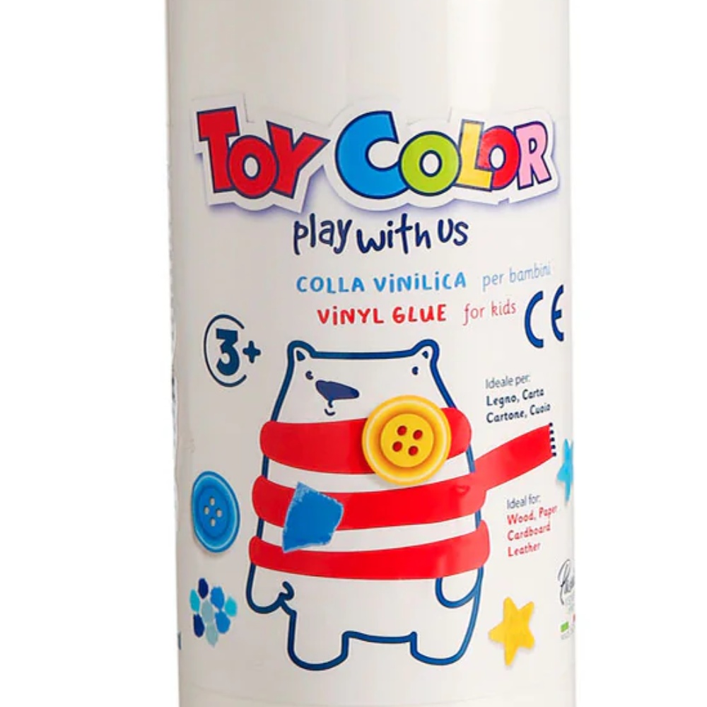 Toy Color - Vinyl Glue for Kids - Clear Drying - 1000ml