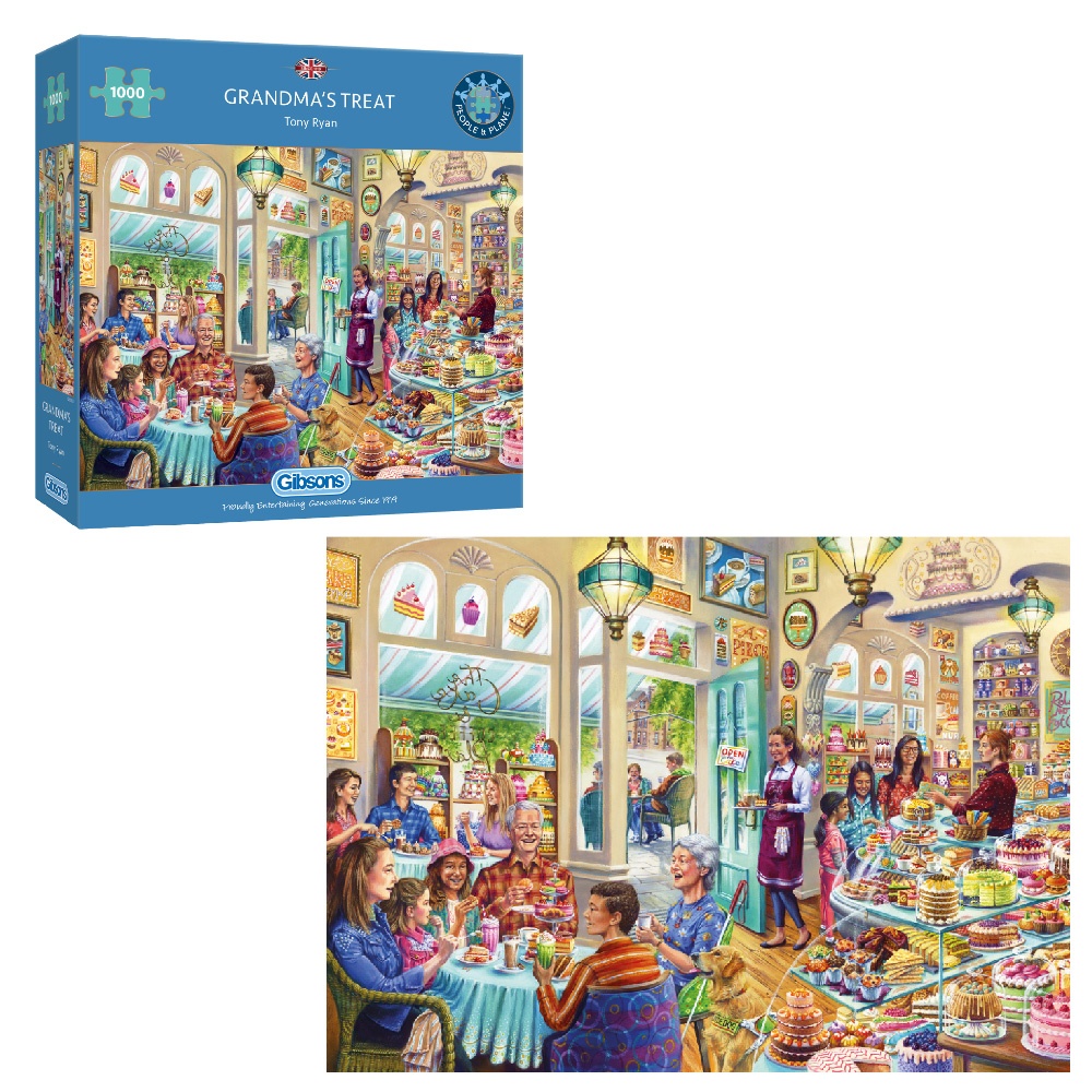 Gibsons - Grandmas Treat - 1000 Piece Jigsaw Puzzle