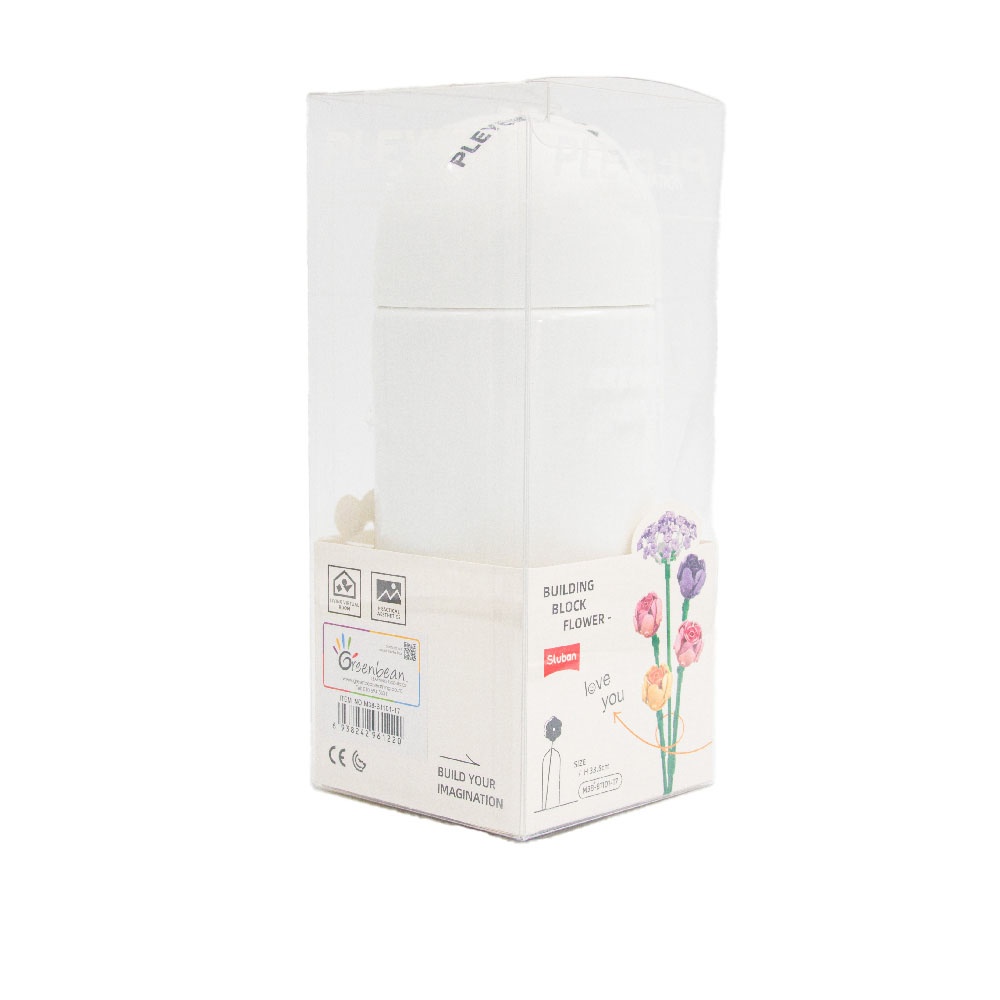 Sluban Building Set: Pleyerid - Flowers - Peony - 198pcs