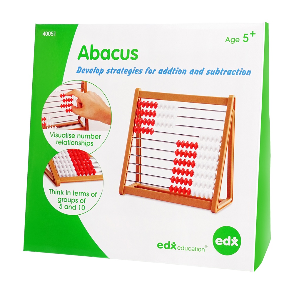EDX Education - Abacus Counting Frame: Addition & Subtraction Learning Tool