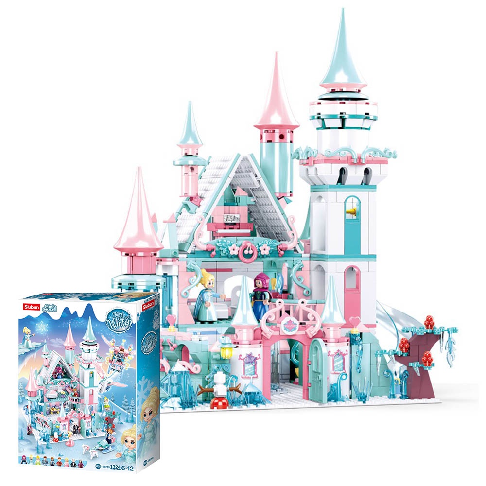 Sluban Building Set: Girls Dream - Fairy Tale of Winter - 1,324pcs
