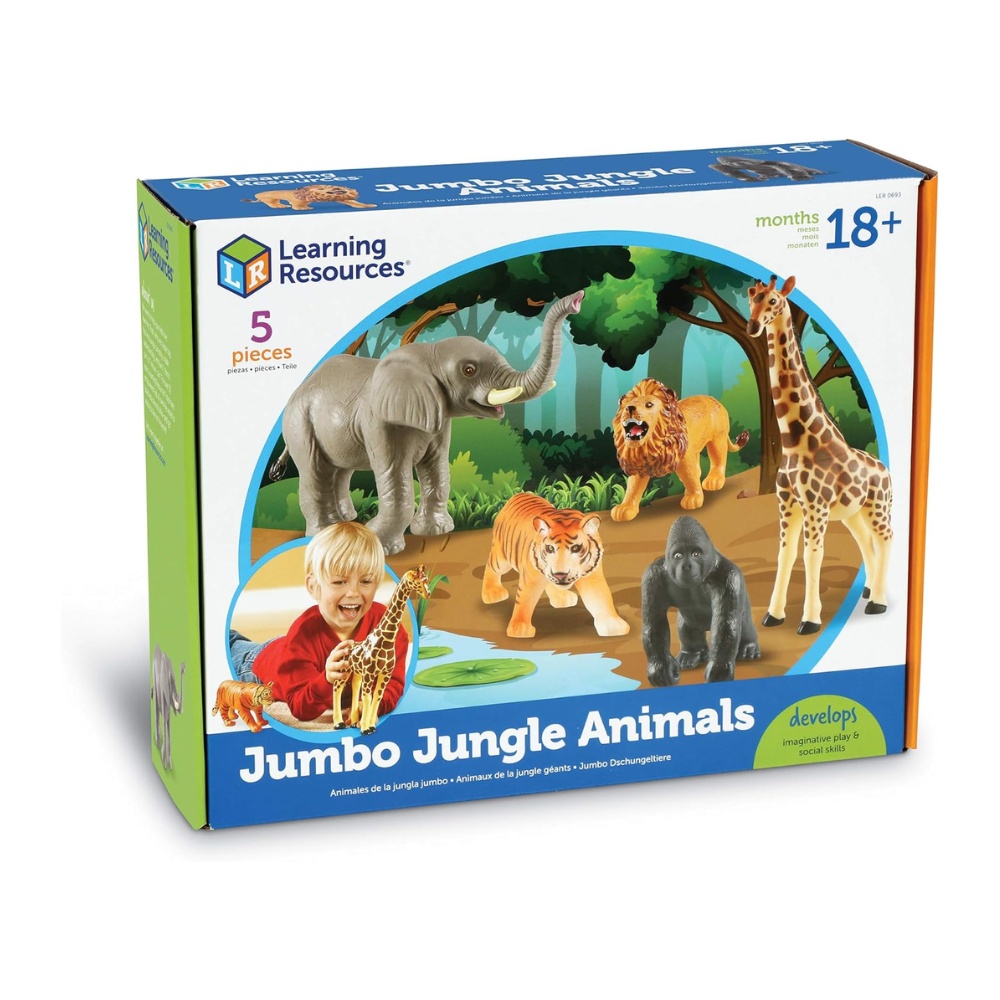 Learning Resources - Jumbo Jungle Animals