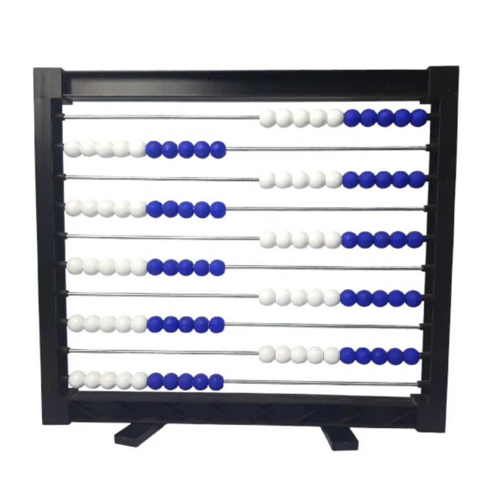 Idem Smile - Abacus Teacher 100 Beads 2 Colour - Plastic