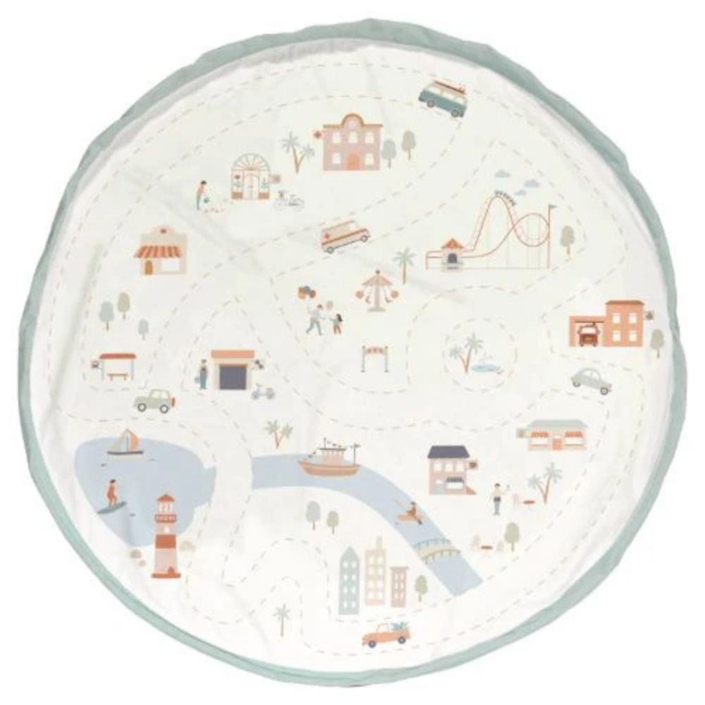 Play&Go - 3-in-1 Playmat & Toy Bag - Citymap