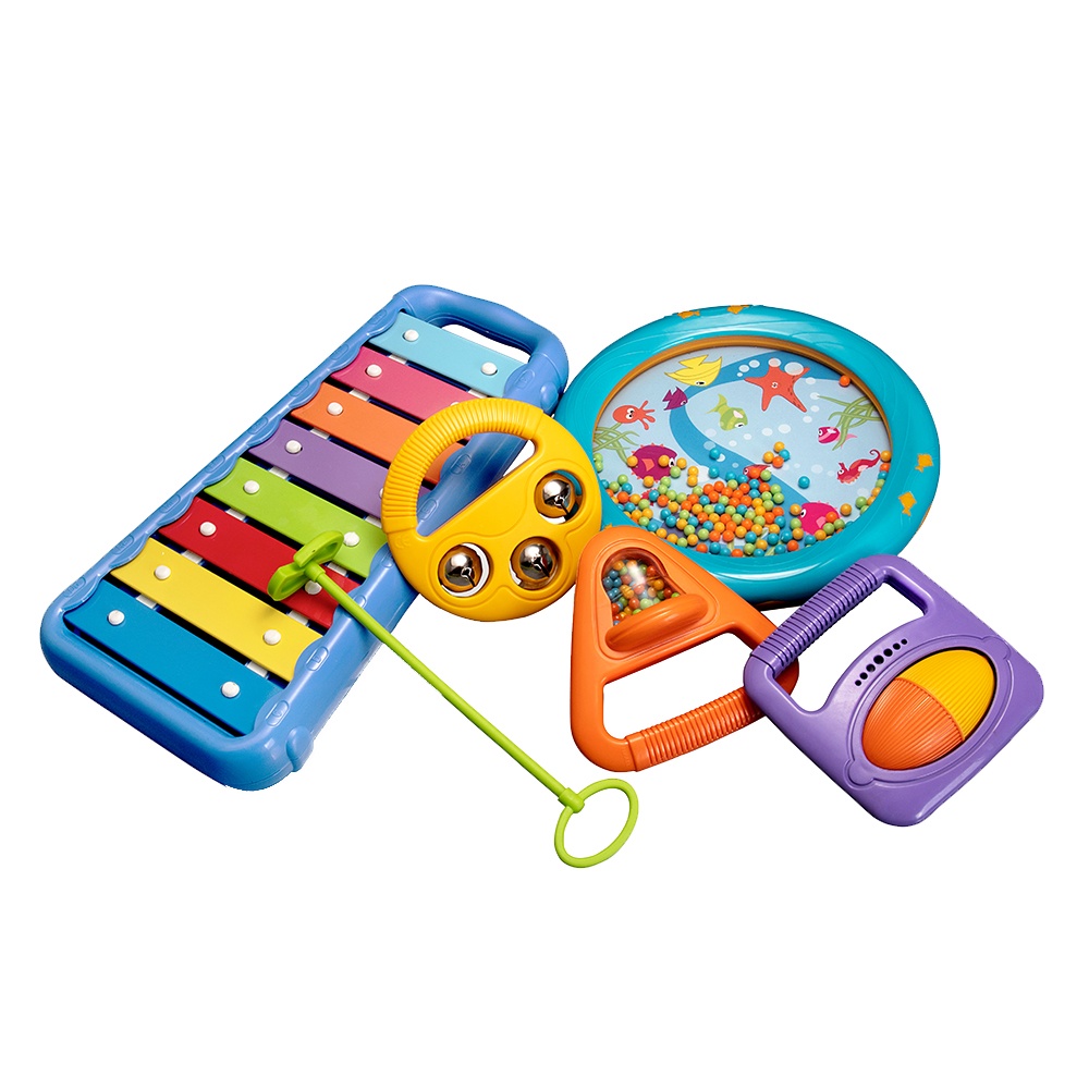 Halilit - Music Instrument for Babies & Toddlers - Toddler Music Orchestra Set of 5 -**