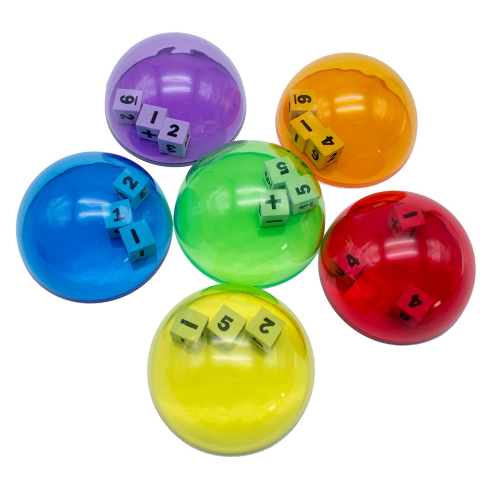 Greenbean - Dice Dome Shakers - 6pcs