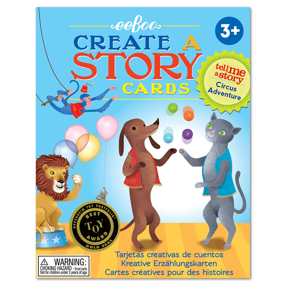 eeBoo - Tell Me a Story Cards - Circus Adventure -**