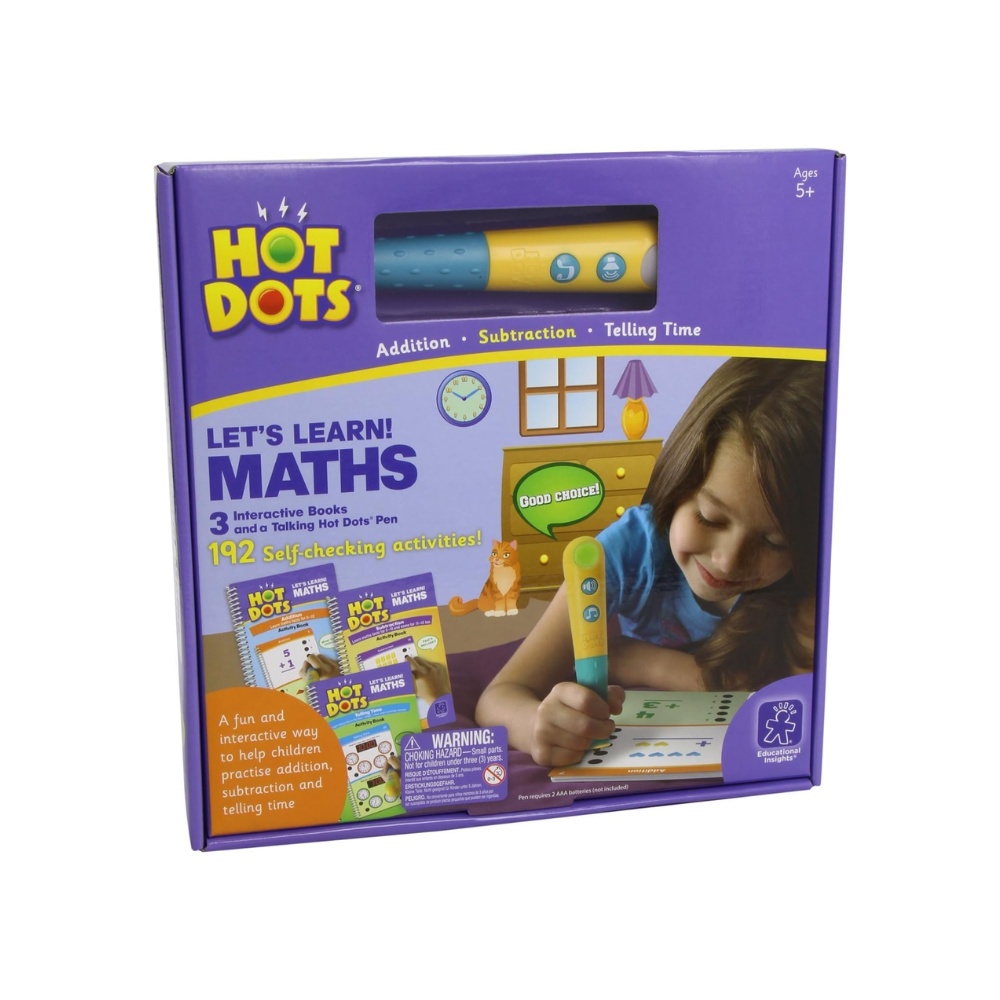 Educational Insights - Hot Dots® - Lets Learn! - Maths Set