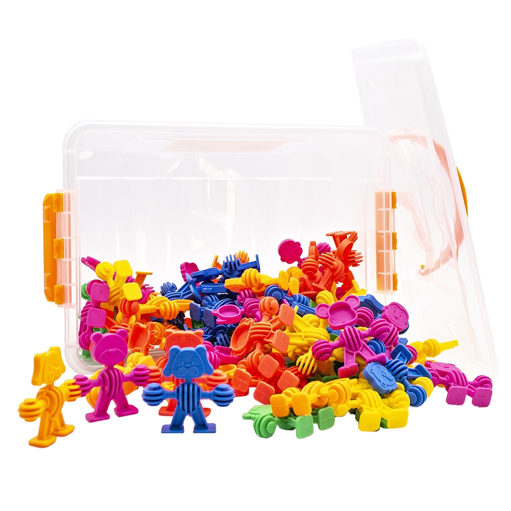 Greenbean - Groovy Animals 72pc Container