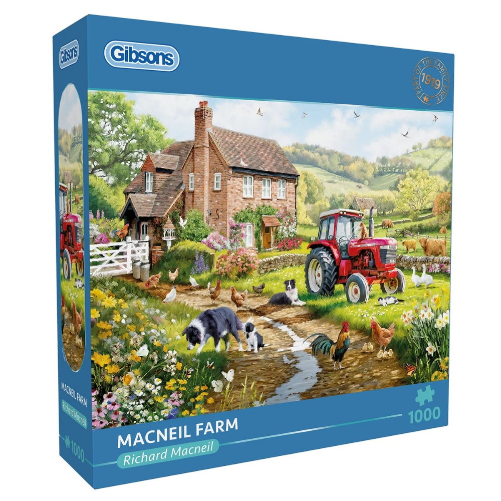 Gibsons - Macneil Farm - 1000 Piece Jigsaw Puzzle