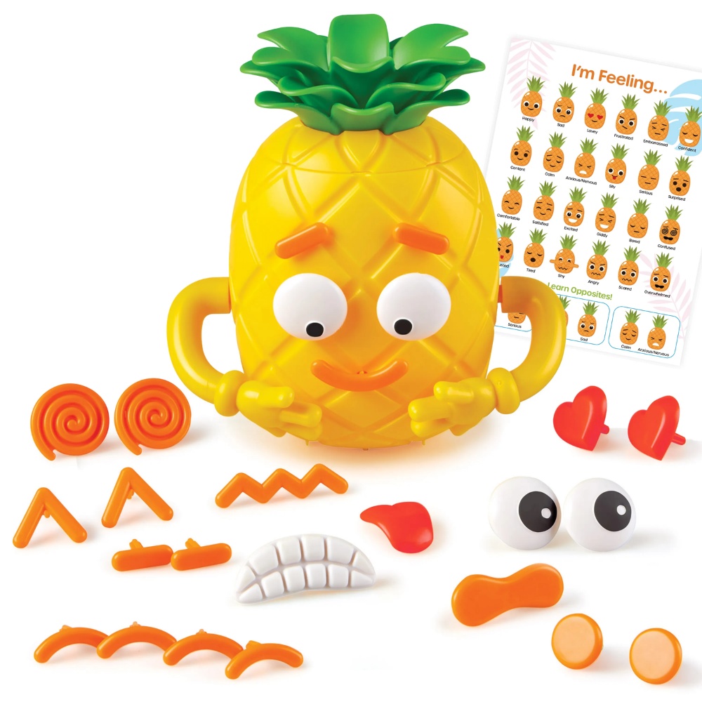 Learning Resources - Big Feelings Pineapple™: SEL Emotions Toy for Kids Ages 3+