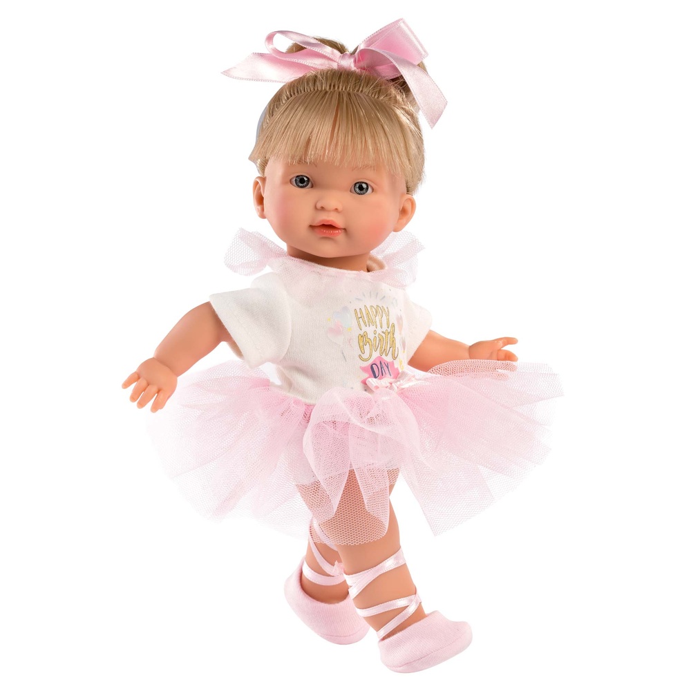Llorens - Baby Girl Doll: Valeria Happy Birthday - 28cm