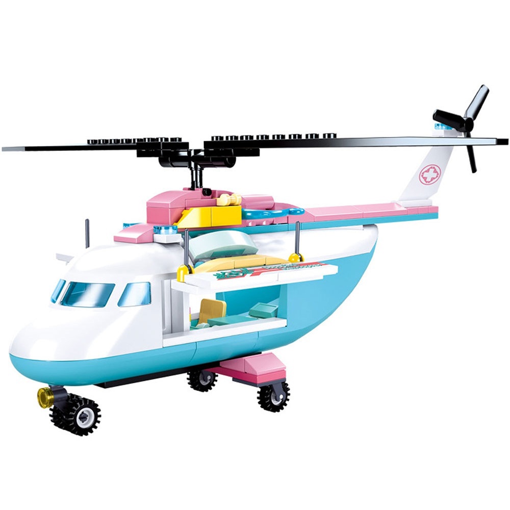 Sluban Building Set: Girls Dream - Helicopter - 163pcs