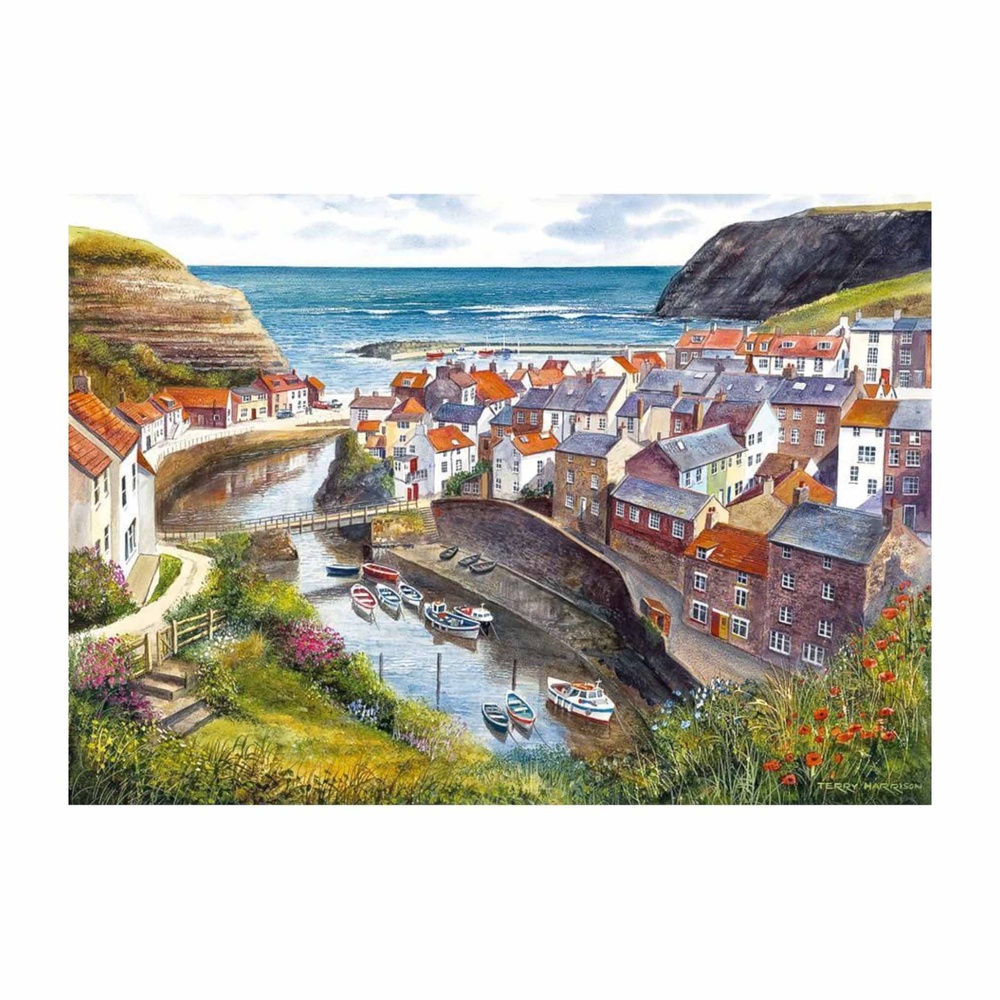 Gibsons - Staithes - 1000 Piece Jigsaw Puzzle