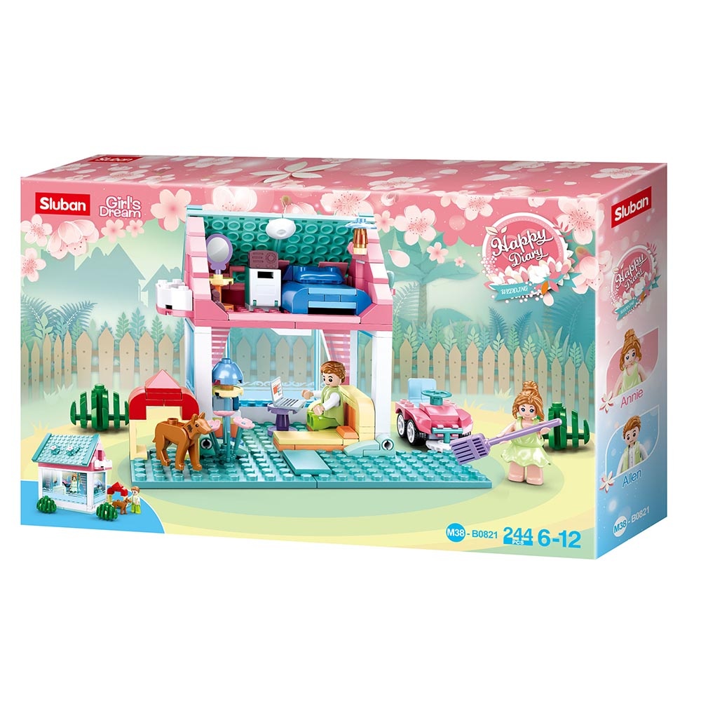 Sluban Building Set: Girls Dream - Wedding II - 244pcs