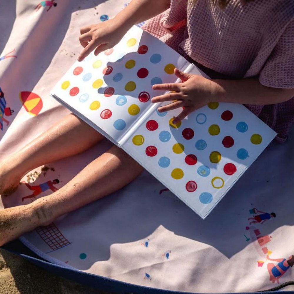 Play&Go - 3-in-1 Outdoor Playmat & Toy Bag - Beach