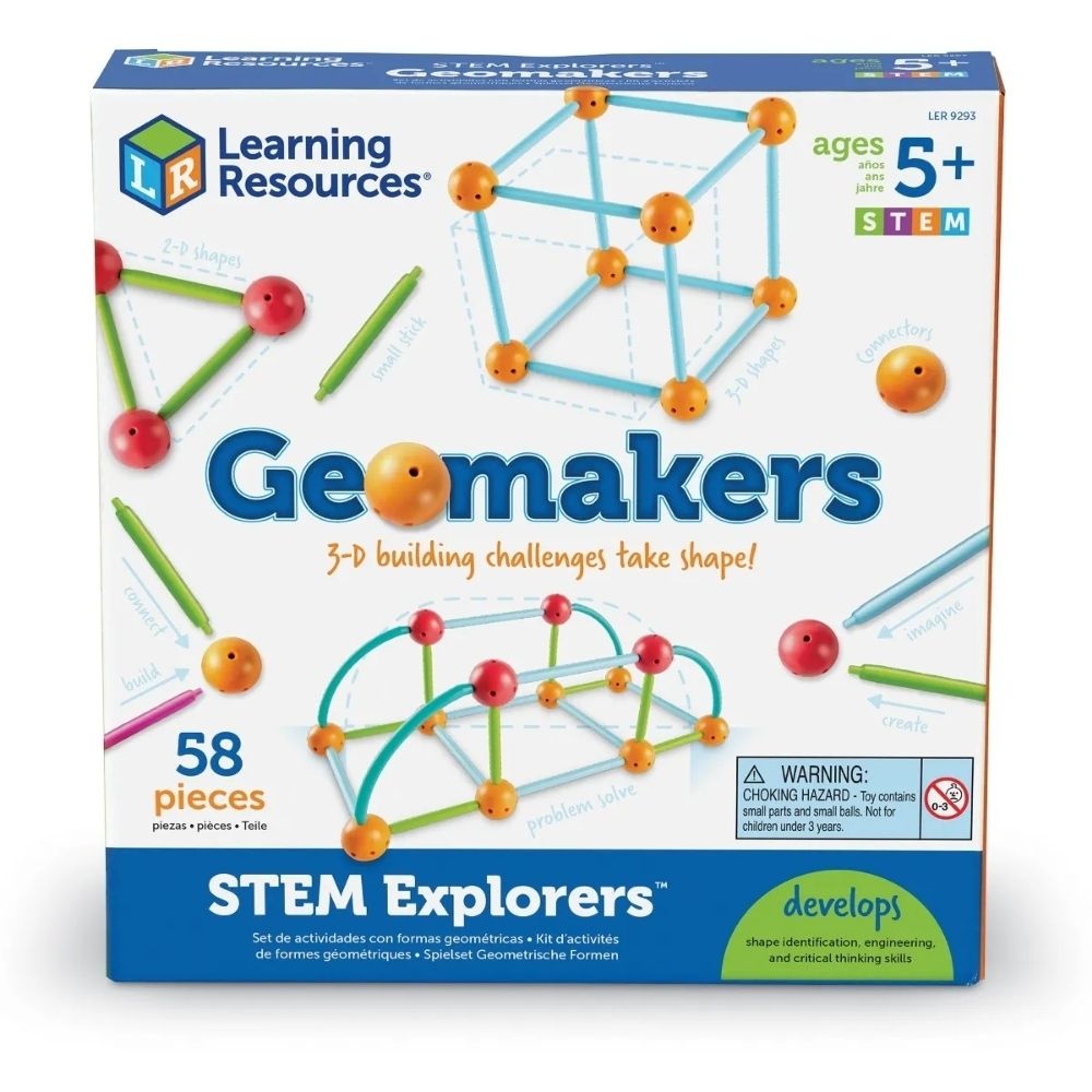Learning Resources - STEM Explorers™ Geomakers™ Shape Building Set