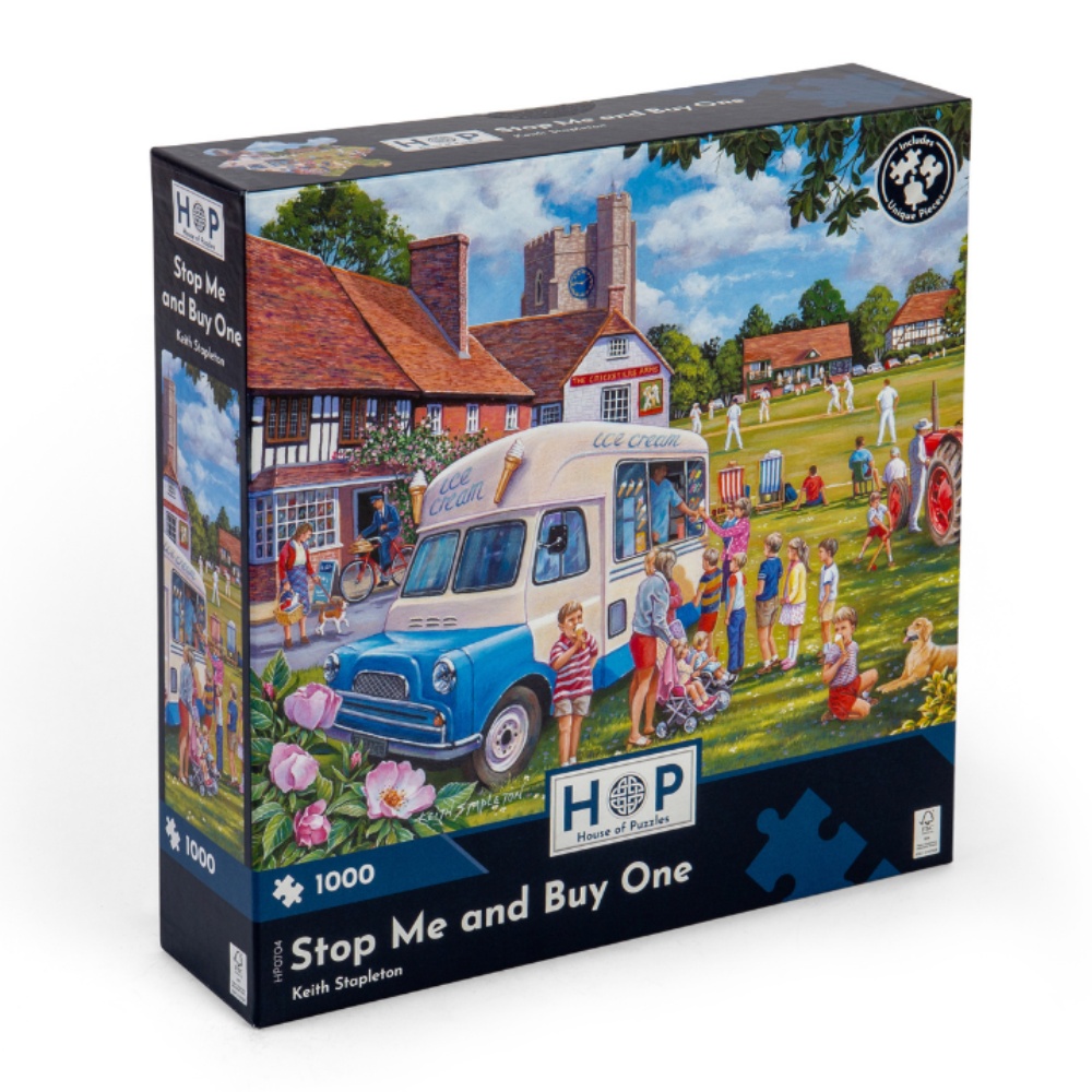 House of Puzzles - Stop Me and Buy One - 1000 Piece Jigsaw Puzzle