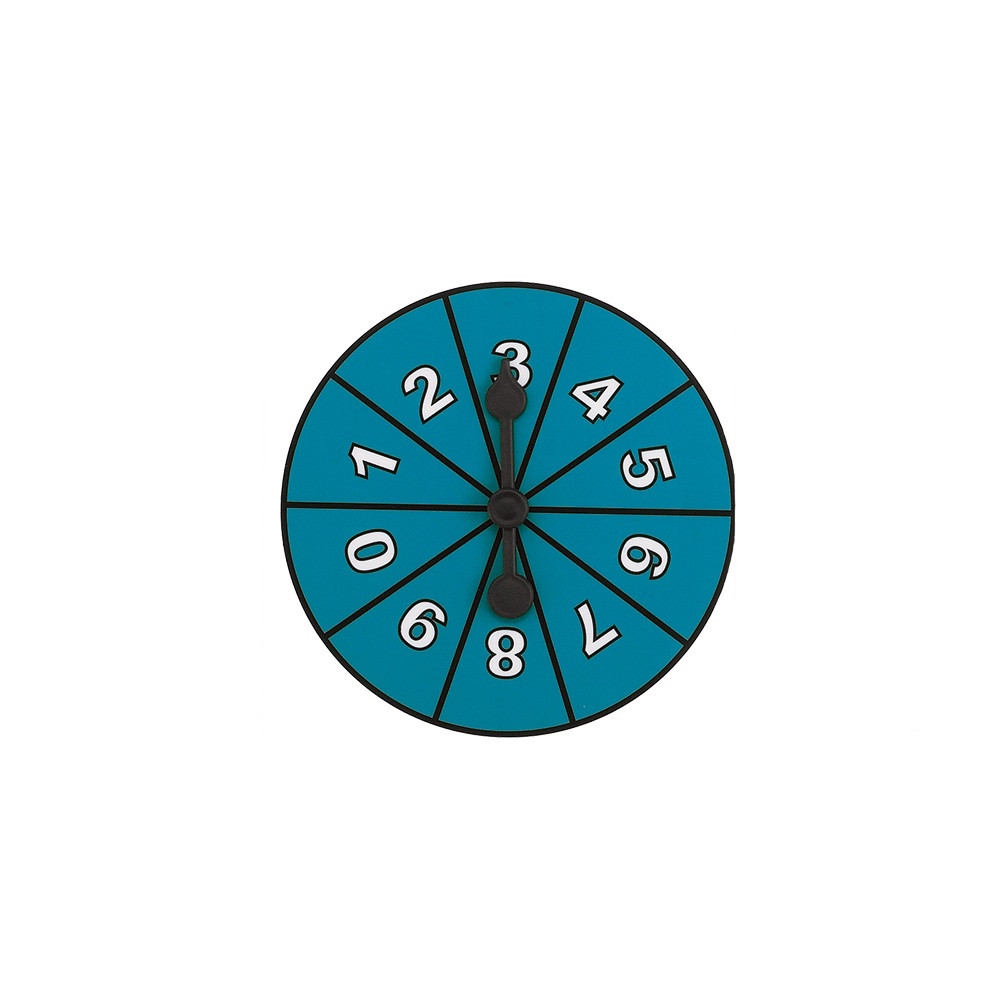 EDX Education - Spinners - 9 Numbers - 5pcs Polybag