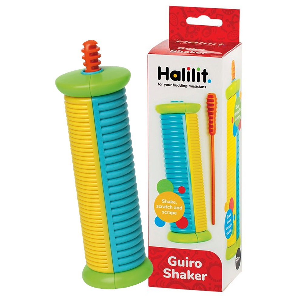 Halilit - Music Instrument for Babies & Toddlers - Guiro Shaker -**