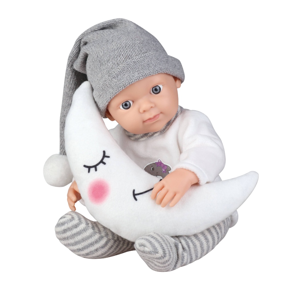 Baby Doll with Clothing & Accessories - Vinyl Body - 30cm