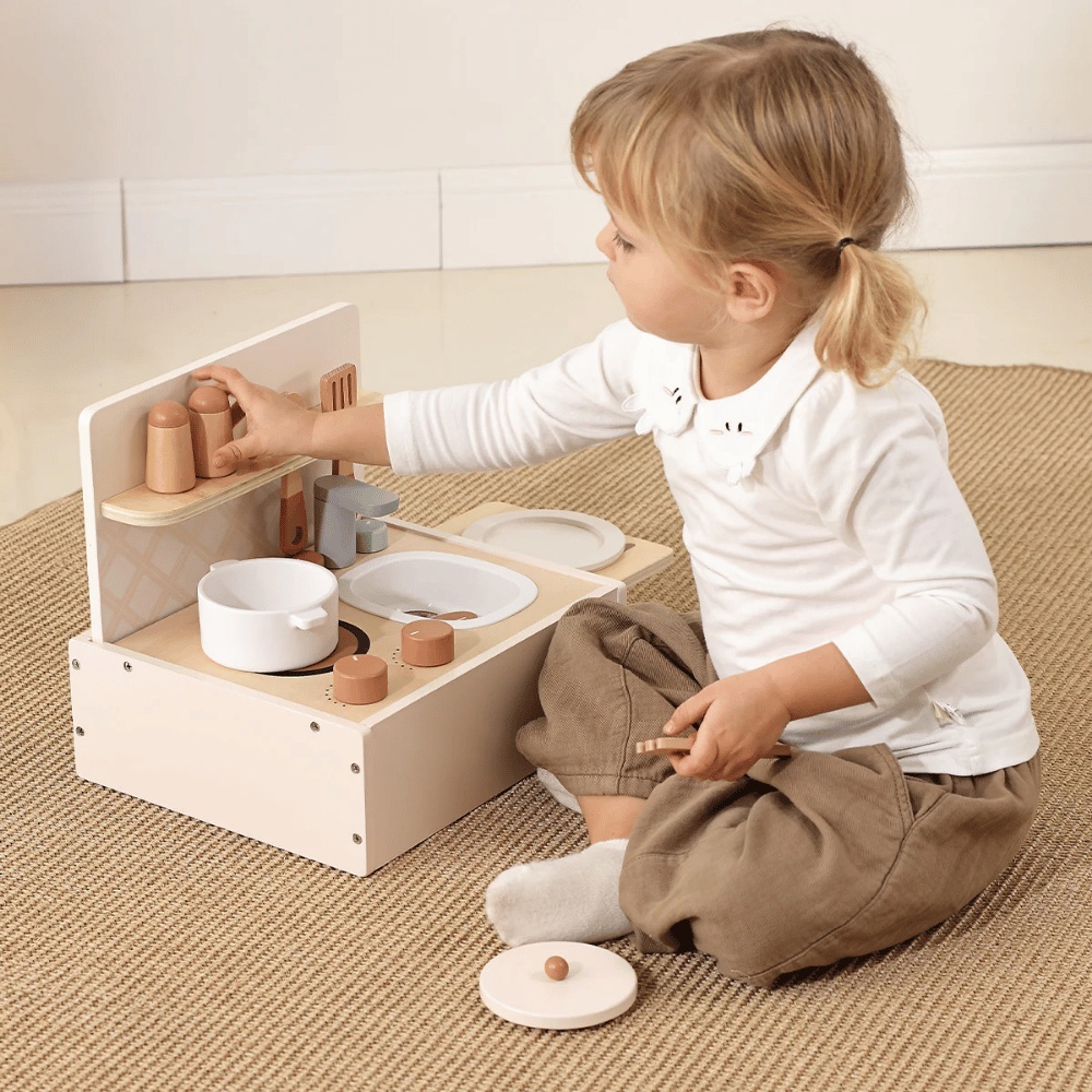 TookyToy - Pretend Play Kitchenware & Cooking Toy Playset